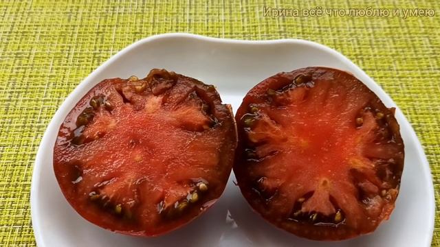 Дегустация вкусных, мясистых томатов. смотреть онлайн