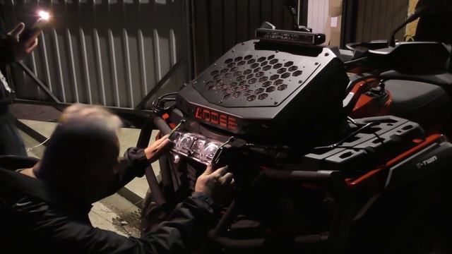 Квадроцикл AODES 1000. Вынос радиатора, шноркель, дополнит смотреть онлайн