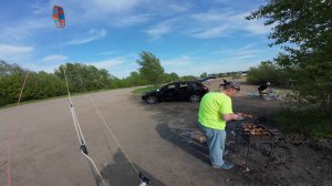 Кайтсерфинг в Новосибирске - Сухарка, май 2025