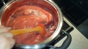 Густой вишневый джем с агар-агаром