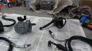 Установка карбюратора PZ19 на двигатель 139QMB, серия 5: Раз