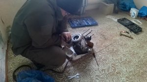 Ремонт Разбор Двигатель мотороллера муравей