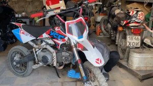 БРАТ Первый РАЗ на ПИТБАЙКЕ | покатушки на питбайке | П?