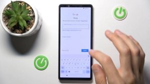 Sony Xperia 5 V | Как настроить первый раз Sony Xperia 5 V - Процесс н