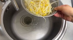 Корейский салат из пророщенных бобов сои. Полезный са?