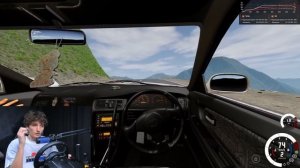 СОРВАЛИСЬ С ОБРЫВА НА МАРК 2 В БИМКЕ...! | BeamNG.drive