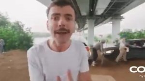 😱Антон Лапенко читает реп на французском😱