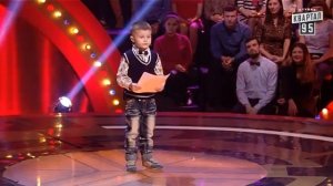 +50 000   Миша рвёт комиков и зал убойным юмором   Рассмеши комика Дети 2016