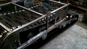 Снегоход с гусеницей шириной 500мм подвеска МИС