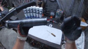 Эксперимент смазка и шприцы