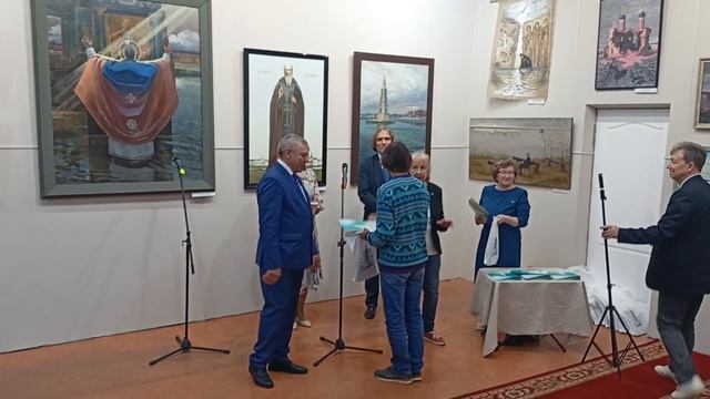 Вернисаж проекта #РусскаяАтлантида в Калязине.