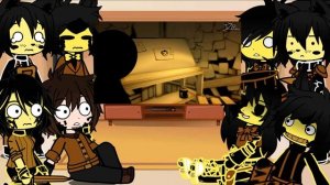 Batim и Batdr реагирует на Stickman vs Bendy and the Ink Machine Chapter 1  Animation