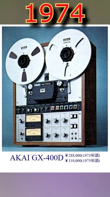 AKAIA&D Tape Deck 1960-1982