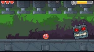 КРАСНЫЙ ШАРИК 4 - ПРОТИВ ОГРОМНЫХ КВАДРАТОВ ! ПОДЗЕМНЫЕ ХОДЫ мультик   шар RED BALL 4