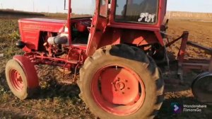 вспашка на т25
