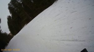 тесты самоделки снегохода,на центробежном сцепление ?