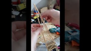 модель башенного крана КБ 515 создание масштаб 1:50