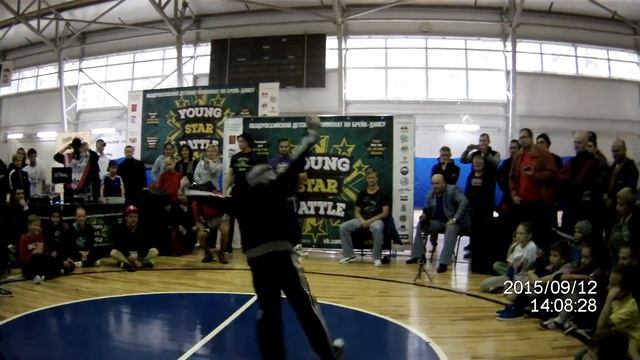 YOUNG STAR BATTLE 2015 Кидс 1х1_1/8 Барс смотреть онлайн