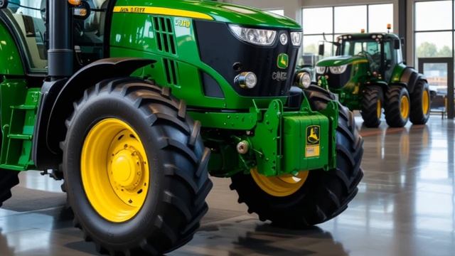 Внутри John Deere 6120M | Обзор трактора прямо с пола шоурума