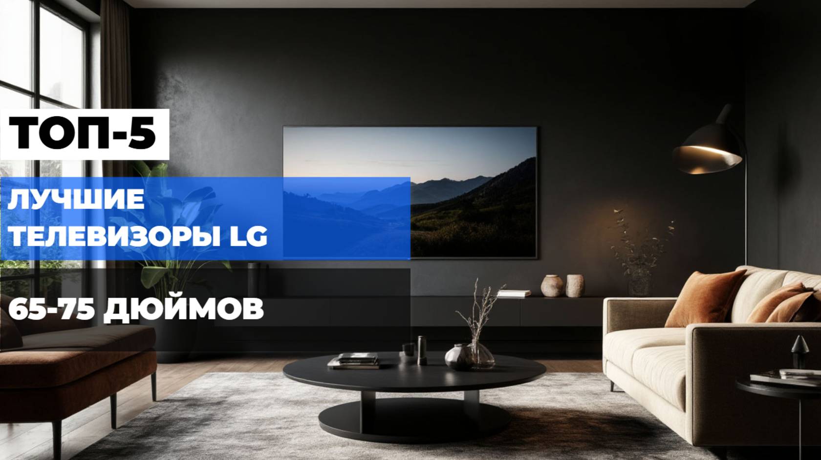 Какой телевизор LG выбрать? ТОП-5 смартТВ 65 и 75 дюймов в 2025 году! 🔍📺