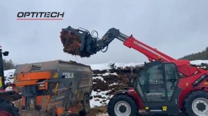 Работа телескопического погрузчика ОПТИТЭК