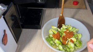 КВАШЕНАЯ БРЮССЕЛЬСКАЯ КАПУСТА (КИМЧИ)