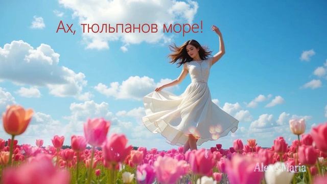 Ах, тюльпанов море!
