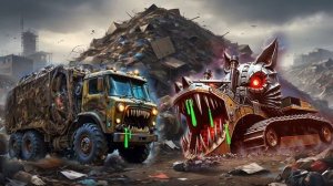МОНТРЫ ПОЖИРАТЕЛИ НА СВАЛКЕ В РЕАЛЬНОЙ ЖИЗНИ И В ИГРЕ!
