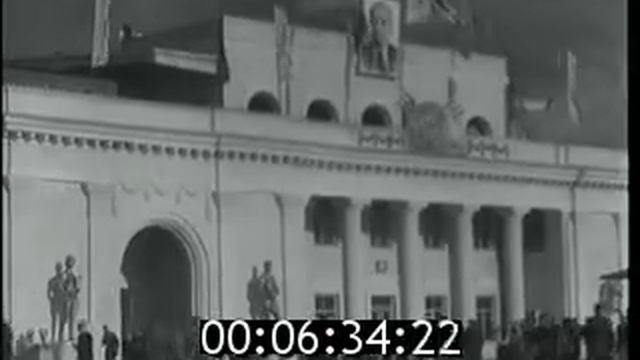 Открытие стадиона имени В.И. Ленина в Хабаровске в 1957 году
