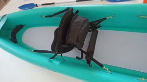 Как правильно крепить сиденья и упоры на надувном каяке