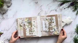 Обзор свадебного альбома 20 на 20/ Скрапбукинг #скрапбук