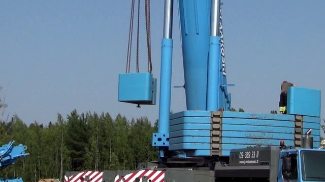 Liebherr LTM 1500. 8.1. Giant Crane 500 Tons mobile crane автокран Mobilkran dźwig samojez