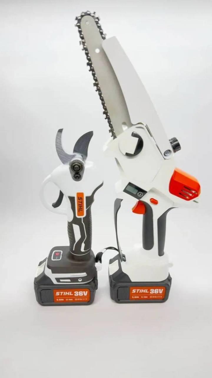 STIHL-2in1-36V(SUCH,SEK,2AKB) 

Набор электроинструмента STIHL 2в1 36V

1) Сучкорез 
2) Секатор