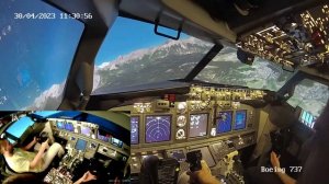 Полет на авиатренажере Боинг 737