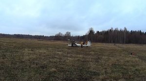 Рыжий демон, испытание сверхлегкого планера.