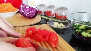 Самый вкусный и витаминный салат! Готовим за 10 минут!