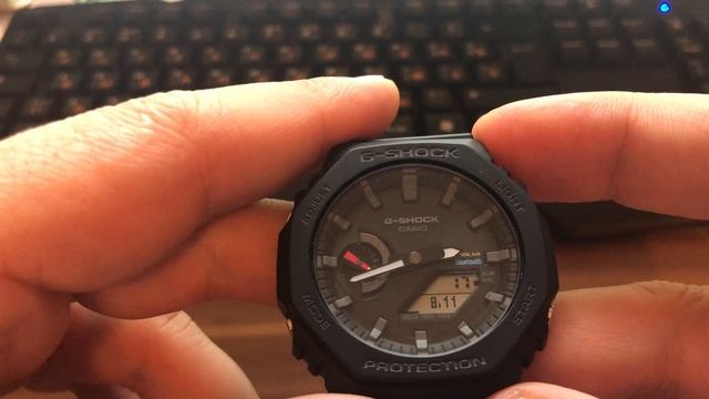 Обзор и настройка функций Casio G-SHOCK GA-B2100-1AER смотреть онлайн