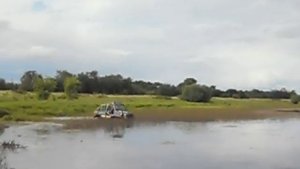 Вездеход из ЛУАЗа на ободрышах