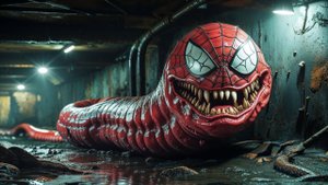 Мультик для детей | Человек паук или красный змей