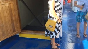 Паром Blue Star  из Афин на о.Эгина. Blue Star ferry from Athenes to Aegina