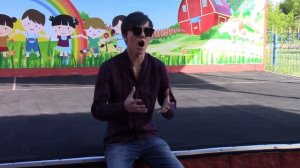 Димаш Кудайберген спел для детей из SOS детские деревни