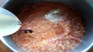 Аджика с яблоками без уксуса