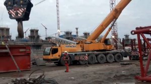 гигантский крюк ( гак ) от крана любхер