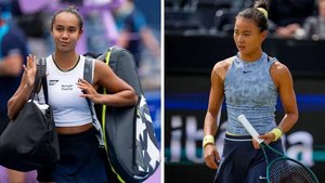14.08.2024. Лейла Фернандес - Юэ Юань. WTA Cincinnati. Leylah Fernandez - Yue Yuan
