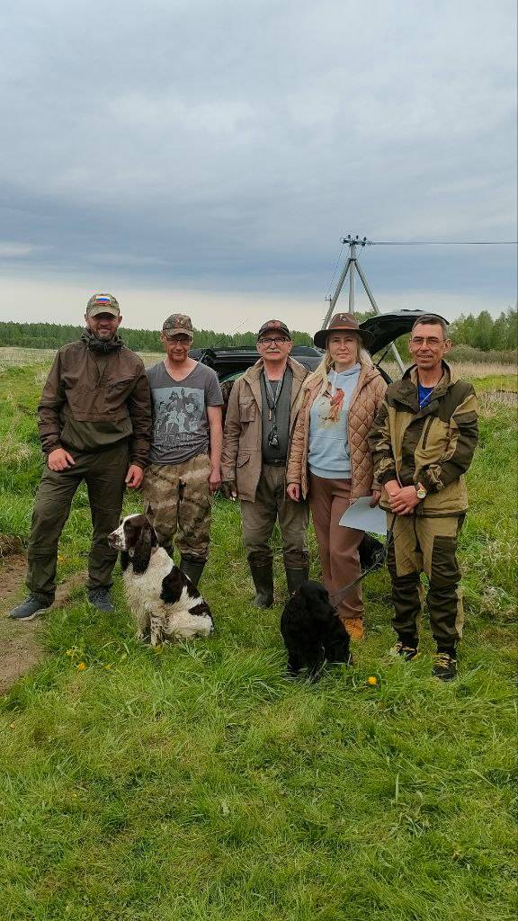 испытания РКФ по болотно-луговой и полевой дичи