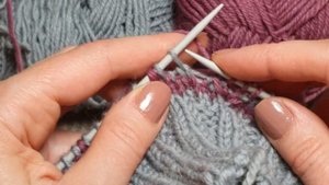 1 цвет = 2 ряда Только 4 ряда Узор Рожки по кругу ленивый