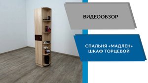 ТЭКС
Видео обзор. Спальня Мадлен. Шкаф торцевой.