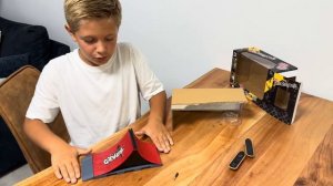 Фингерборд с рампой скейт-парк!  Skatepark fingerboards!