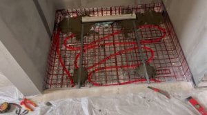 Душевой поддон в уровень с полом. Установка душевого т