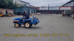 30.06.2022. Iseki TU135 - японский трактор во Владивостоке.